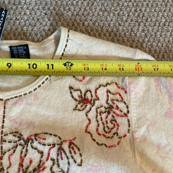 Vintage beaded cardigan - Picture 7 of 9